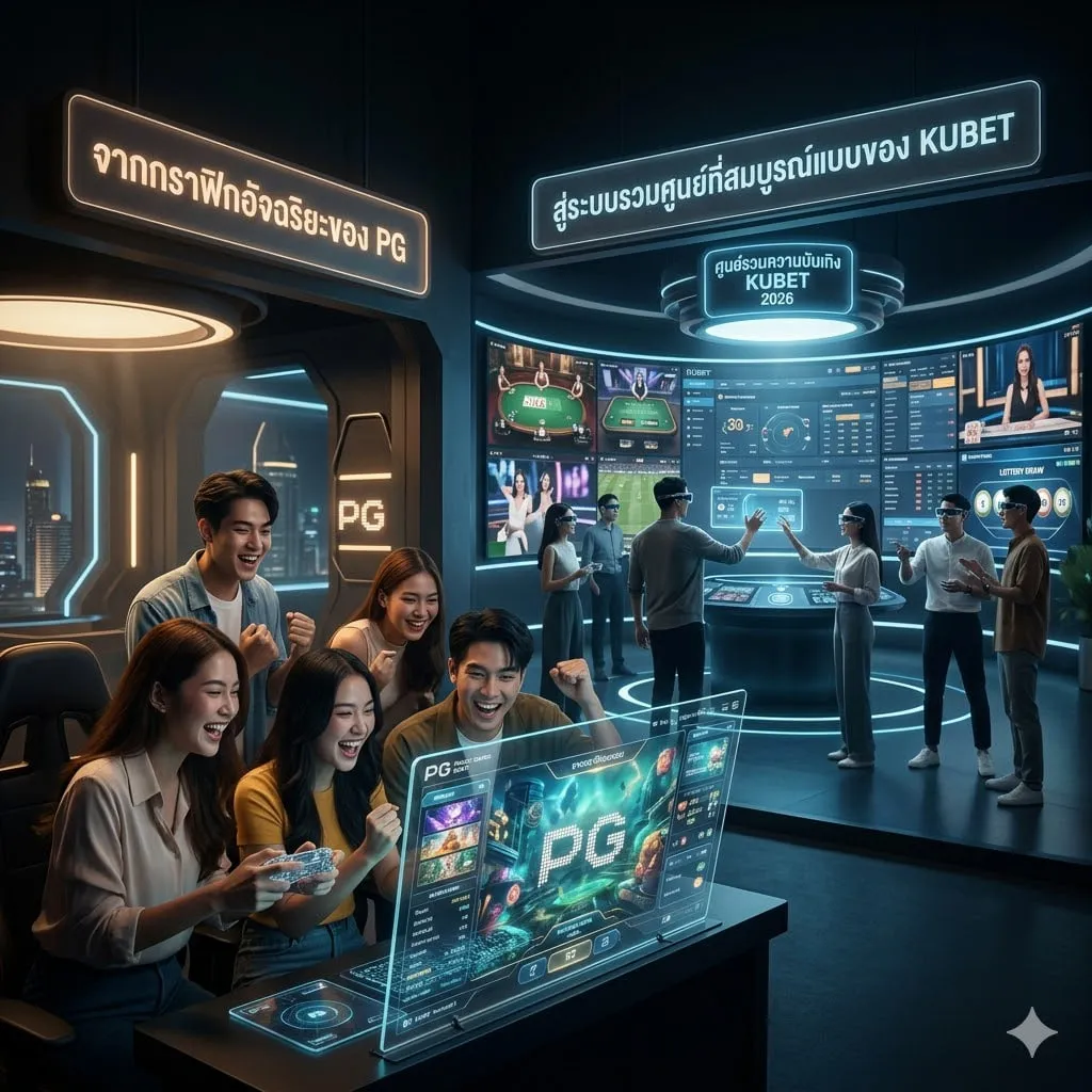 วิวัฒนาการความบันเทิงออนไลน์ 2026: จากกราฟิกอัจฉริยะของ PG สู่ระบบรวมศูนย์ที่สมบูรณ์แบบของ KUBET